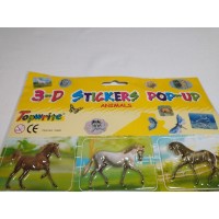3D - Sticker * Pferde * Pop up Animals