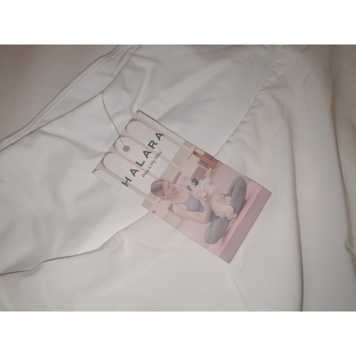 Rock * Sportbekleidung * Gr XL * Halara * weiß