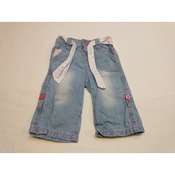 5-Pocket-Baby-Jeans * early days * Gr 74 * Blumen * 6-9Monate