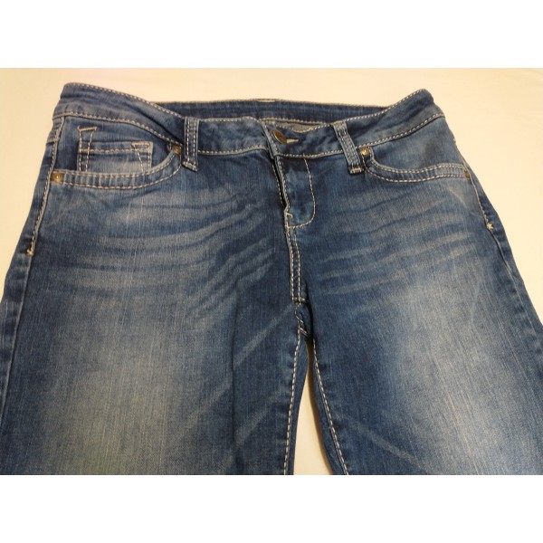 5-Pocket-Jeans * Fishbone FB Sister * Gr 29 * Low Waist * 40cm Bundweite