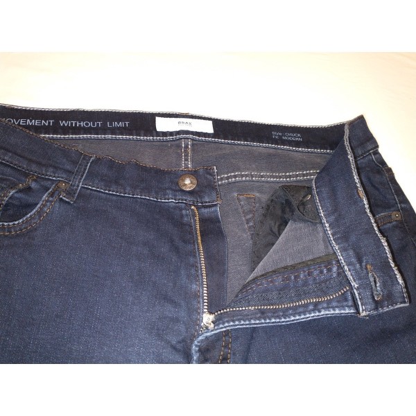 5-Pocket-Jeans * Brax Chuck * Gr 44 * 44cm Bundweite * Hi-Flex Super-Stretch